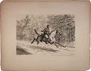 Il corrispondente di giornale, 1876